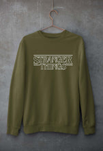 Load image into Gallery viewer, Stranger Things Unisex Sweatshirt for Men/Women-Olive Green-Ektarfa.online