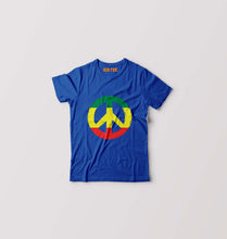 Load image into Gallery viewer, Bob Marley Peace Kids T-Shirt for Boy/Girl-Royal blue-Ektarfa.online