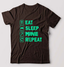Load image into Gallery viewer, Minecraft T-Shirt for Men-Coffee Brown-Ektarfa.online