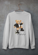 Load image into Gallery viewer, Domrebel Taddy Unisex Sweatshirt for Men/Women-Grey Melange-Ektarfa.online