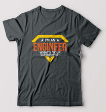 Load image into Gallery viewer, Engineer T-Shirt for Men-Steel grey-Ektarfa.online