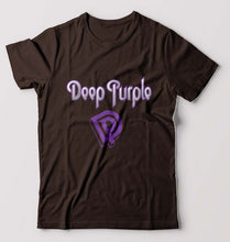 Load image into Gallery viewer, Deep Purple T-Shirt for Men-Coffee Brown-Ektarfa.online