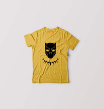 Load image into Gallery viewer, Black Panther Superhero Kids T-Shirt for Boy/Girl-Golden Yellow-Ektarfa.online