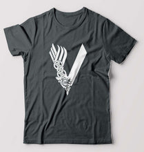 Load image into Gallery viewer, Vikings T-Shirt for Men-Steel grey-Ektarfa.online