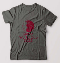 Load image into Gallery viewer, FIFA World Cup Qatar 2022 T-Shirt for Men-Charcoal-Ektarfa.online