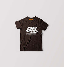 Load image into Gallery viewer, optimum nutrition (ON) Kids T-Shirt for Boy/Girl-Coffee Brown-Ektarfa.online