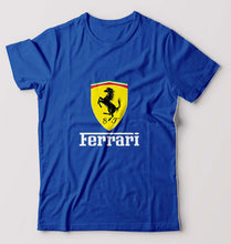 Load image into Gallery viewer, Ferrari T-Shirt for Men-Royal Blue-Ektarfa.online