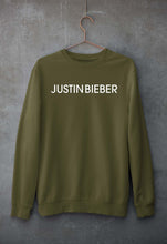 Load image into Gallery viewer, Justin Bieber Unisex Sweatshirt for Men/Women-Olive Green-Ektarfa.online