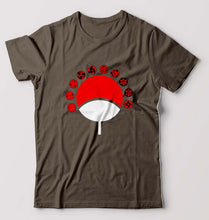 Load image into Gallery viewer, Sharingan T-Shirt for Men-Olive Green-Ektarfa.online