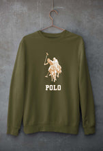 Load image into Gallery viewer, Polo Unisex Sweatshirt for Men/Women-Olive Green-Ektarfa.online
