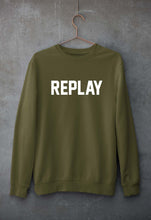 Load image into Gallery viewer, Replay Unisex Sweatshirt for Men/Women-Olive Green-Ektarfa.online