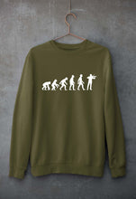 Load image into Gallery viewer, Violin Evolution Unisex Sweatshirt for Men/Women-Olive Green-Ektarfa.online