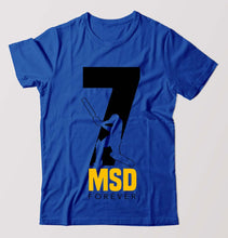 Load image into Gallery viewer, MS Dhoni (MSD) T-Shirt for Men-Royal Blue-Ektarfa.online