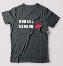 Load image into Gallery viewer, Serial Kisser T-Shirt for Men-Steel grey-Ektarfa.online