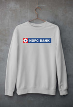Load image into Gallery viewer, HDFC Bank Unisex Sweatshirt for Men/Women-Grey Melange-Ektarfa.online