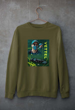 Load image into Gallery viewer, Sebastian Vettel F1 Unisex Sweatshirt for Men/Women-Olive Green-Ektarfa.online