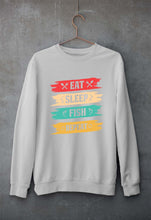 Load image into Gallery viewer, Fishing Unisex Sweatshirt for Men/Women-Grey Melange-Ektarfa.online