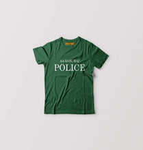Load image into Gallery viewer, AA Rahi Hai Police Kids T-Shirt for Boy/Girl-Dark Green-Ektarfa.online