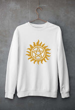 Load image into Gallery viewer, Supernatural Unisex Sweatshirt for Men/Women-White-Ektarfa.online