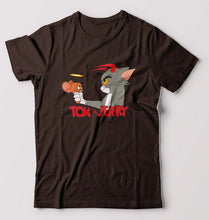 Load image into Gallery viewer, Tom and Jerry T-Shirt for Men-Coffee Brown-Ektarfa.online