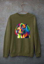 Load image into Gallery viewer, Dog Unisex Sweatshirt for Men/Women-Olive Green-Ektarfa.online