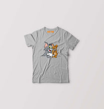 Load image into Gallery viewer, Tom and Jerry Kids T-Shirt for Boy/Girl-Grey-Ektarfa.online
