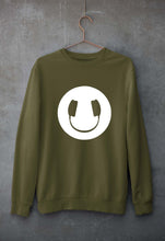 Load image into Gallery viewer, Headphone Eye Unisex Sweatshirt for Men/Women-Olive Green-Ektarfa.online
