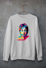 Load image into Gallery viewer, John Lennon Unisex Sweatshirt for Men/Women-Grey Melange-Ektarfa.online