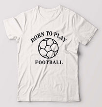 Load image into Gallery viewer, Play Football T-Shirt for Men-White-Ektarfa.online
