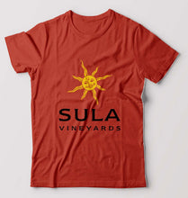 Load image into Gallery viewer, sula-vineyards T-Shirt for Men-Brick Red-Ektarfa.online