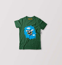 Load image into Gallery viewer, Panda Bee Kids T-Shirt for Boy/Girl-Dark green-Ektarfa.online