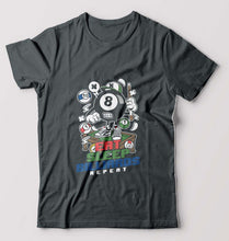 Load image into Gallery viewer, Billard Pool T-Shirt for Men-Steel grey-Ektarfa.online