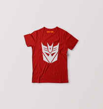 Load image into Gallery viewer, Decepticon Transformers Kids T-Shirt for Boy/Girl-Red-Ektarfa.online