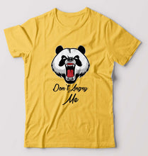 Load image into Gallery viewer, Angry Bear T-Shirt for Men-Golden Yellow-Ektarfa.online