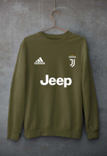 Load image into Gallery viewer, Juventus F.C. 2021-22 Unisex Sweatshirt for Men/Women-Olive Green-Ektarfa.online