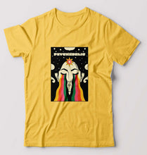 Load image into Gallery viewer, Psychedelic T-Shirt for Men-Golden Yellow-Ektarfa.online
