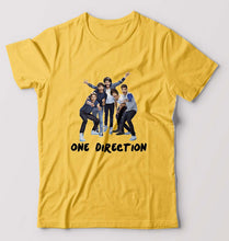 Load image into Gallery viewer, One Direction T-Shirt for Men-Golden Yellow-Ektarfa.online