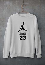 Load image into Gallery viewer, Michael Jordan Unisex Sweatshirt for Men/Women-Grey Melange-Ektarfa.online