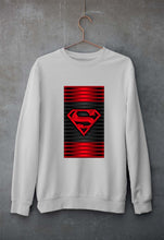 Load image into Gallery viewer, Superman Superhero Unisex Sweatshirt for Men/Women-Grey Melange-Ektarfa.online