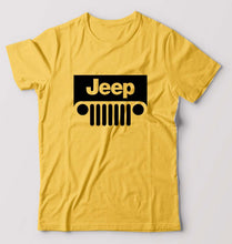 Load image into Gallery viewer, Jeep T-Shirt for Men-Golden yellow-Ektarfa.online
