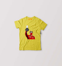 Load image into Gallery viewer, Sebastian Vettel F1 Kids T-Shirt for Boy/Girl-Yellow-Ektarfa.online