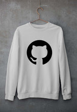 Load image into Gallery viewer, GitHub Unisex Sweatshirt for Men/Women-Grey Melange-Ektarfa.online