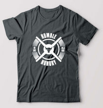 Load image into Gallery viewer, Humble Hungry Gym T-Shirt for Men-Steel grey-Ektarfa.online