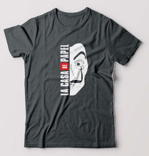 Load image into Gallery viewer, Money Heist T-Shirt for Men-Steel grey-Ektarfa.online