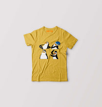 Load image into Gallery viewer, Penguin Kids T-Shirt for Boy/Girl-Golden Yellow-Ektarfa.online