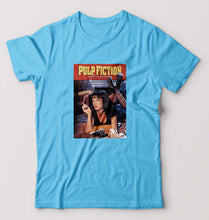 Load image into Gallery viewer, Pulp Fiction T-Shirt for Men-Light Blue-Ektarfa.online