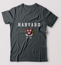 Load image into Gallery viewer, Harvard T-Shirt for Men-Steel grey-Ektarfa.online