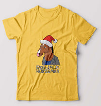Load image into Gallery viewer, BoJack Horseman T-Shirt for Men-Golden Yellow-Ektarfa.online