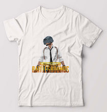 Load image into Gallery viewer, PUBG Player Unknown's Battleground T-Shirt for Men-White-Ektarfa.online