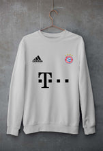 Load image into Gallery viewer, FC Bayern Munich 2021-22 Unisex Sweatshirt for Men/Women-Grey Melange-Ektarfa.online